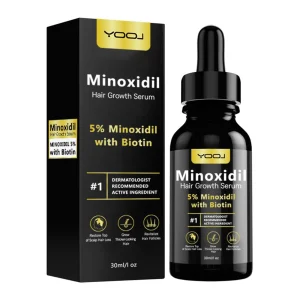5% Minoxidil Hair Regrowth Treatment for Men & Women – Extra Strength Topical Solution